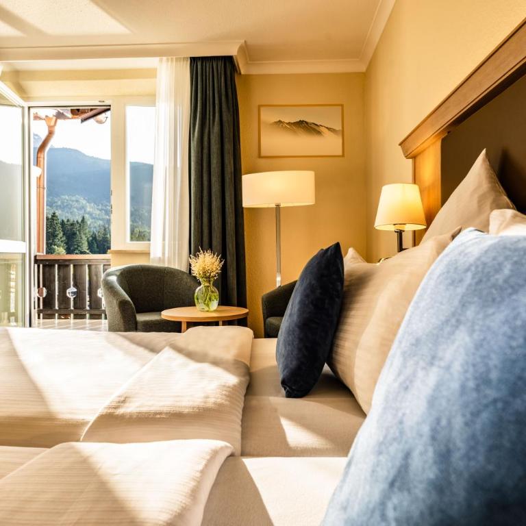 Eibsee Hotel - Doppel-/Zweibettzimmer mit Seeblick - 3