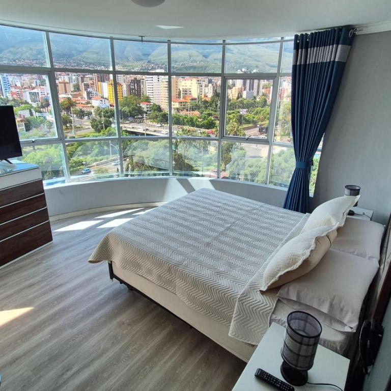 Premium Apartamentos Torre Azul - Three-Bedroom Apartment with Balcony - 12