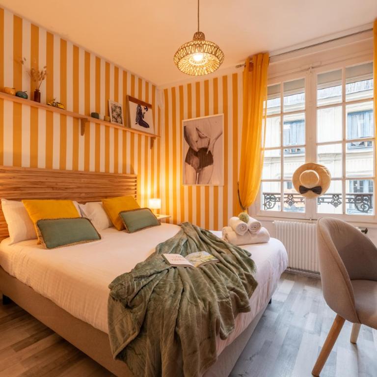 Olympe by Kleidos, Appartement 4P, rue calme, Centre Historique, Proche Gare - Appartamento con 1 Camera da Letto - 1