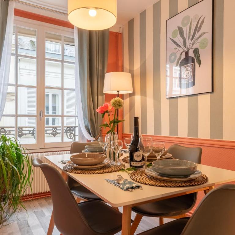 Olympe by Kleidos, Appartement 4P, rue calme, Centre Historique, Proche Gare - Appartamento con 1 Camera da Letto - 3