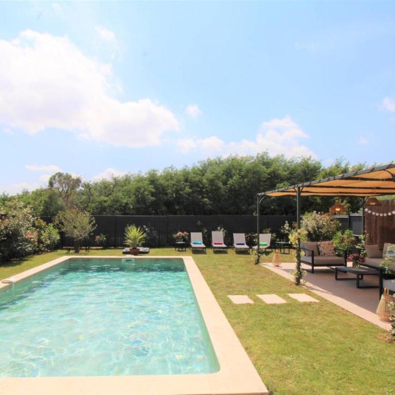 A Grimaud dans le Golfe de St Tropez - Villa avec piscine privative plage à pied - Maison 4 Chambres - 4