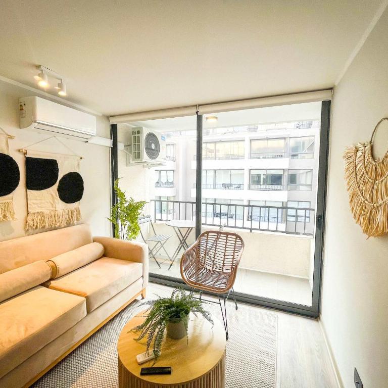 HOM I Comodo y Nuevo Depto1D1B 2PAX SantiagoCentro - Apartamento - 36