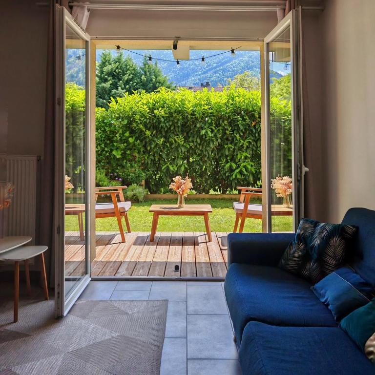 Appartement avec jardin - Apartment mit 1 Schlafzimmer und Garten - 1