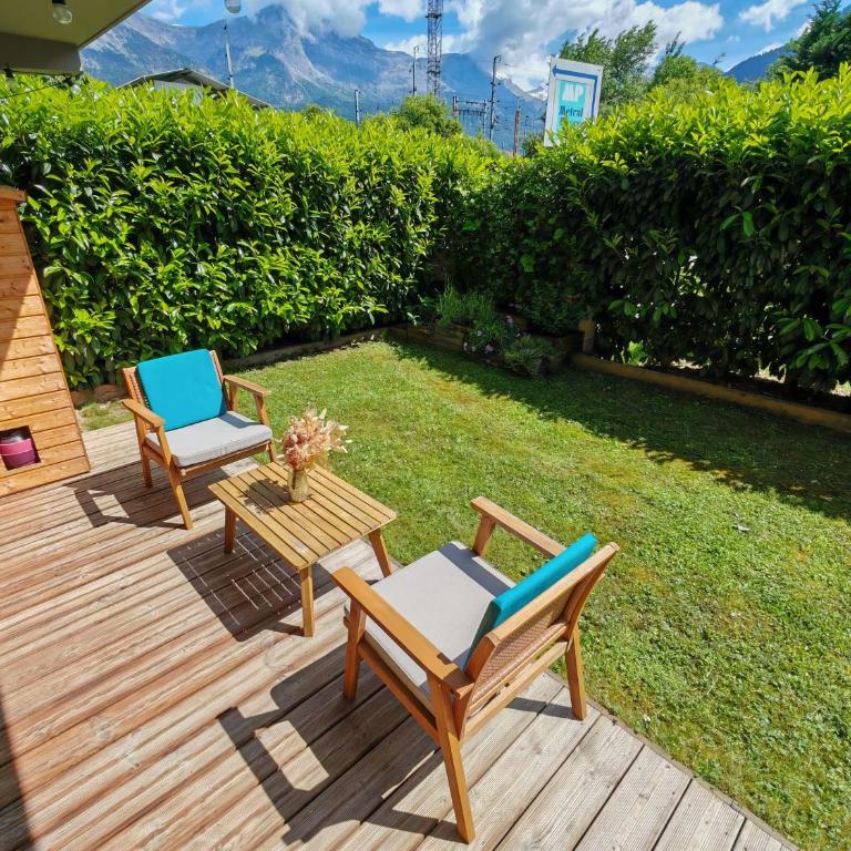 Appartement avec jardin - Apartment mit 1 Schlafzimmer und Garten - 5