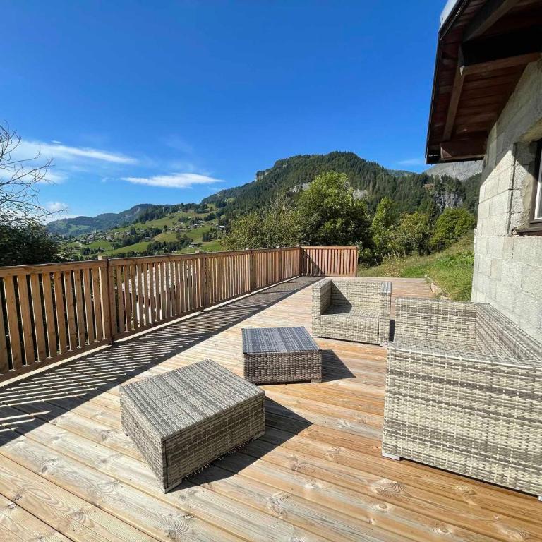 Chalet cosy à Flumet pour 8-10 pers. avec cheminée et WiFi - FR-1-505-191 - Chalet - 3
