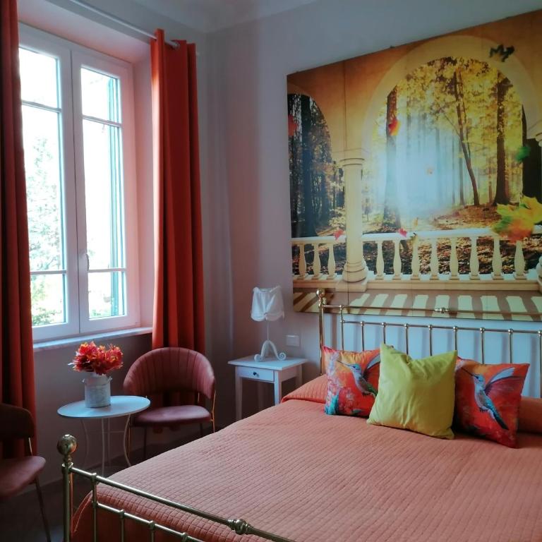 B&B Villa Lula Lucca - Camera Matrimoniale Deluxe con 1 Letto Supplementare - 13