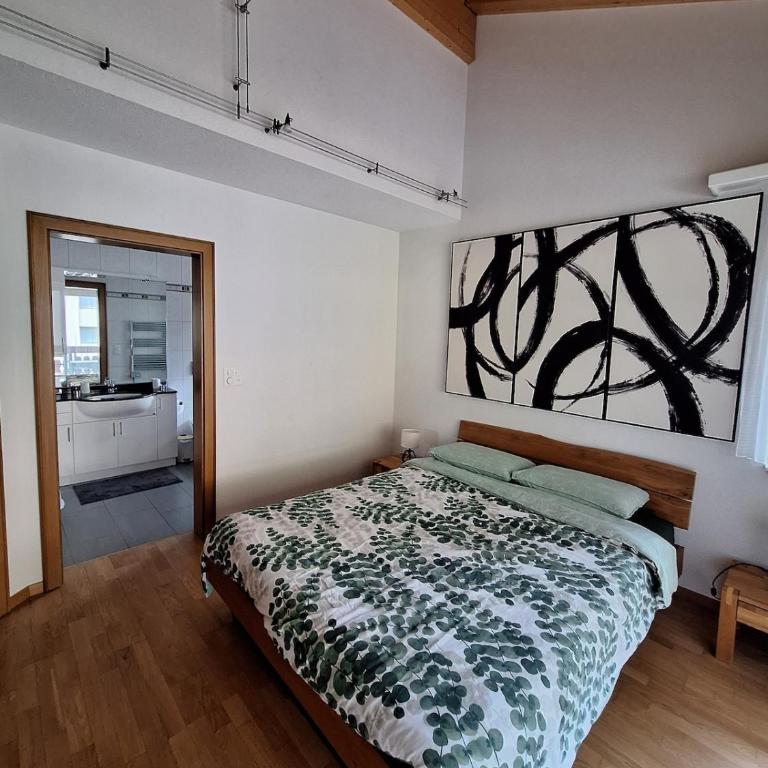 Charmant appartement à Leukerbad - Lovely apartment in Leukerbad - Apartment mit 2 Schlafzimmern - 9