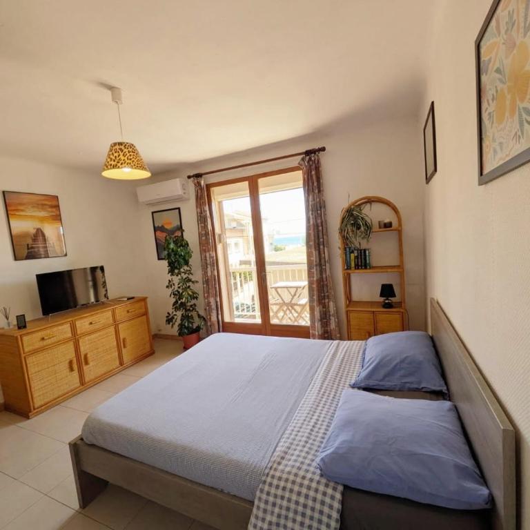 Séjour à Valras T1 Vue sur Mer - 50m centre et mer - Studio - 1