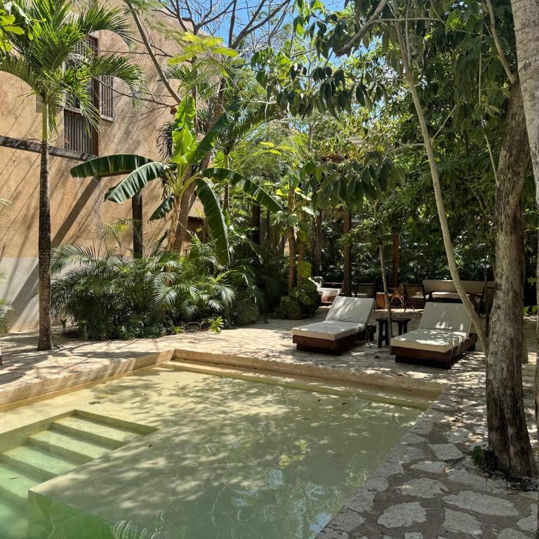 Boho 3BR Villa Organic Design Gated & Rooftop - Villa - 33