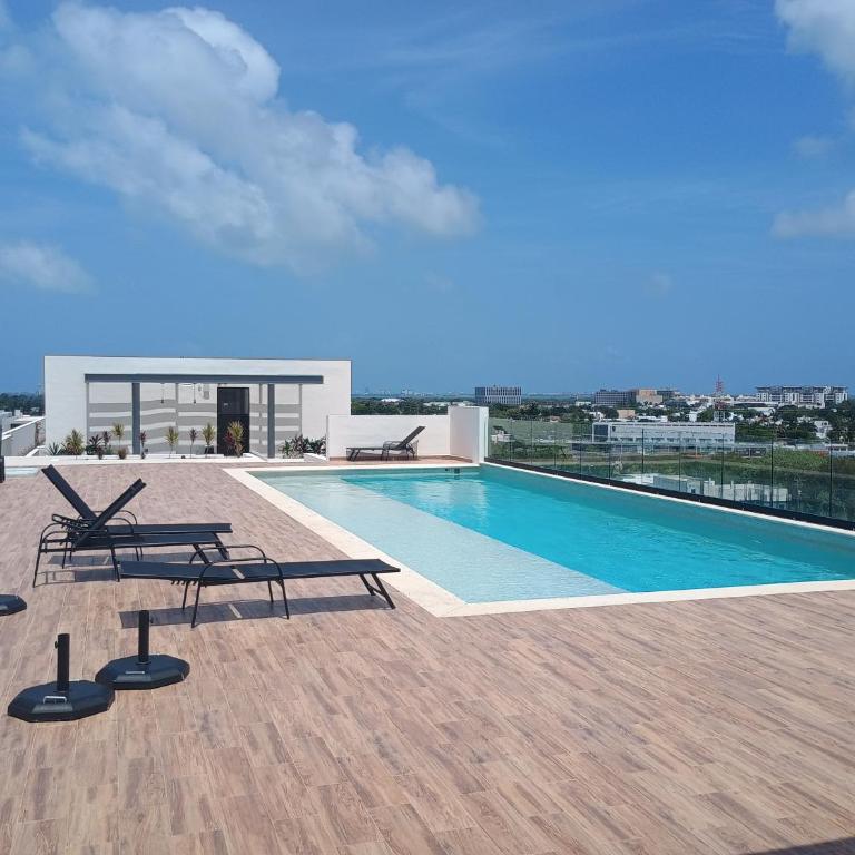 Modern Nomad Haven Work Relax in Cancún Style - Apartamento de 2 dormitorios - 21
