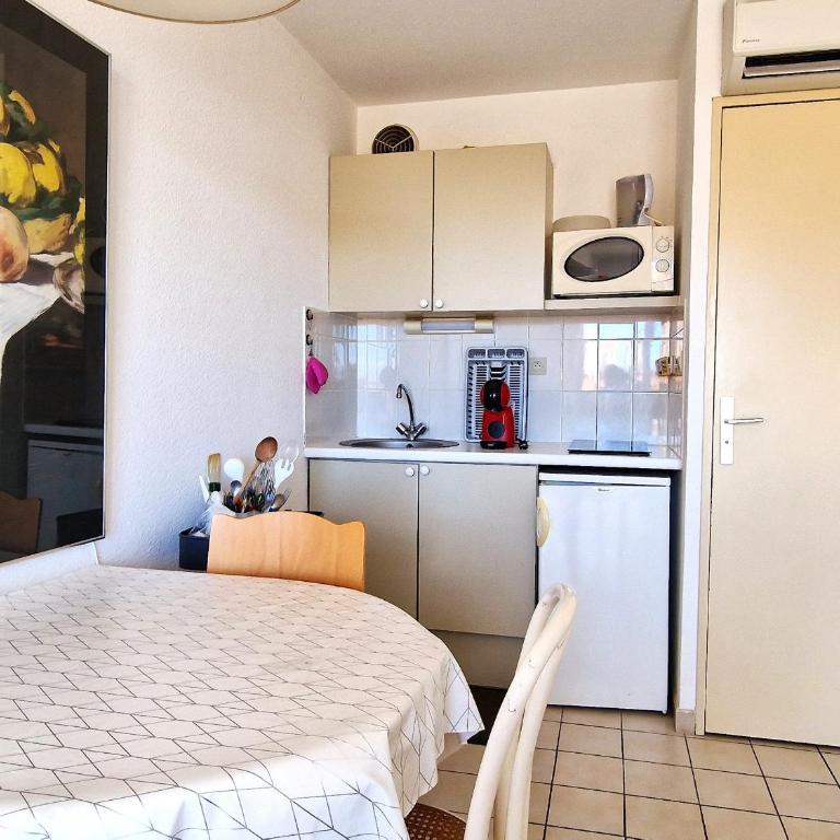 Studio climatisé Banyuls-sur-Mer avec parking, proche mer - FR-1-309-74 - Studio - 4