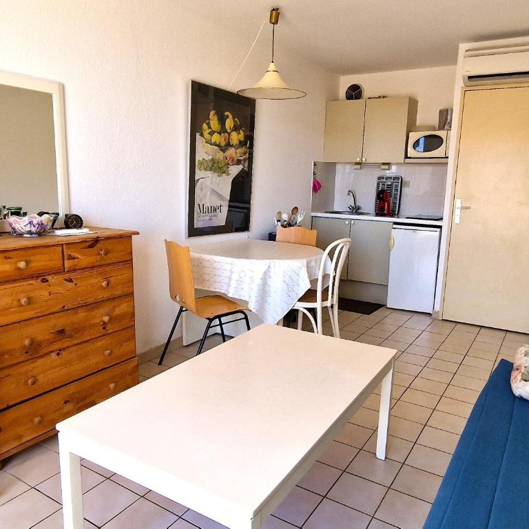 Studio climatisé Banyuls-sur-Mer avec parking, proche mer - FR-1-309-74 - Studio - 5