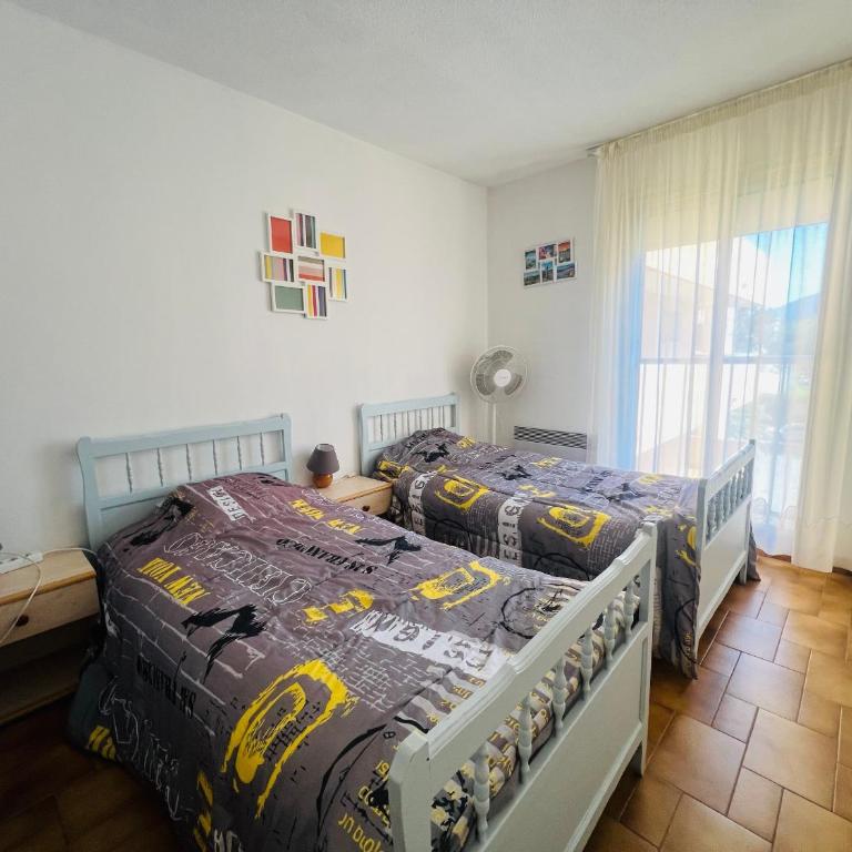 Argelès Plage - T3 spacieux avec parking à 30m de la plage - FR-1-309-242 - Appartement (6 Adultes) - 12