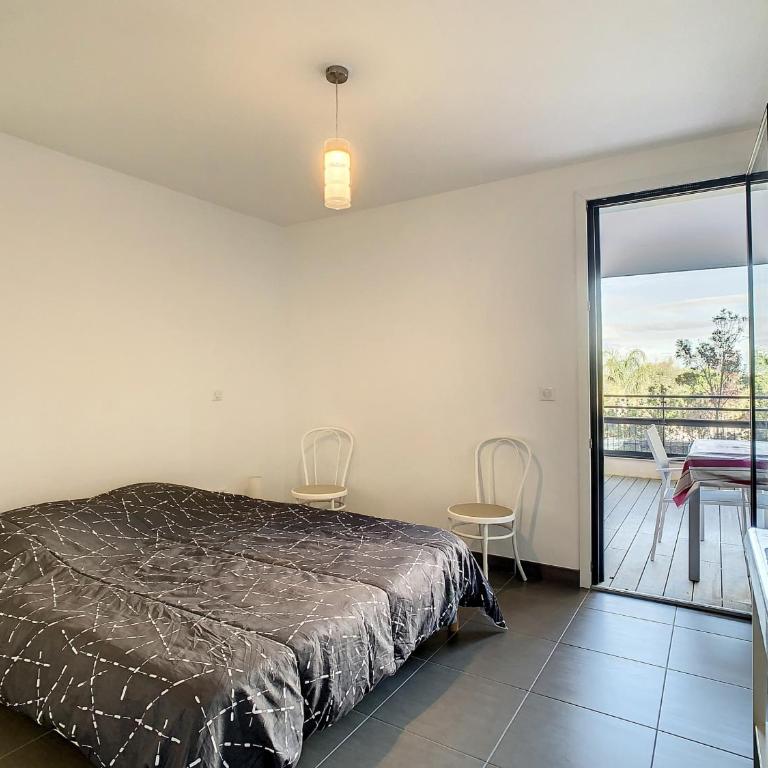 Appartement F2 avec Terrasse, Piscine Commune, Proche Plage - Appartement 1 Chambre - 7
