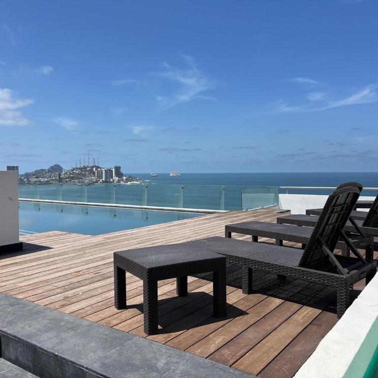 Departamento frente al malecón de Mazatlán - Two-Bedroom Apartment - 10