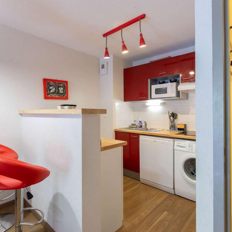Appartement cosy 1 chambre + coin nuit, 6 pers, Wifi gratuit à Barèges - One-Bedroom Apartment - 4