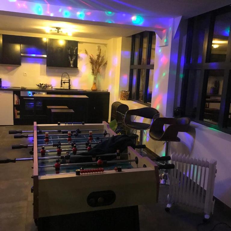Loft 90m2 avec spa chauffé unique à Lyon - One-Bedroom House - 42