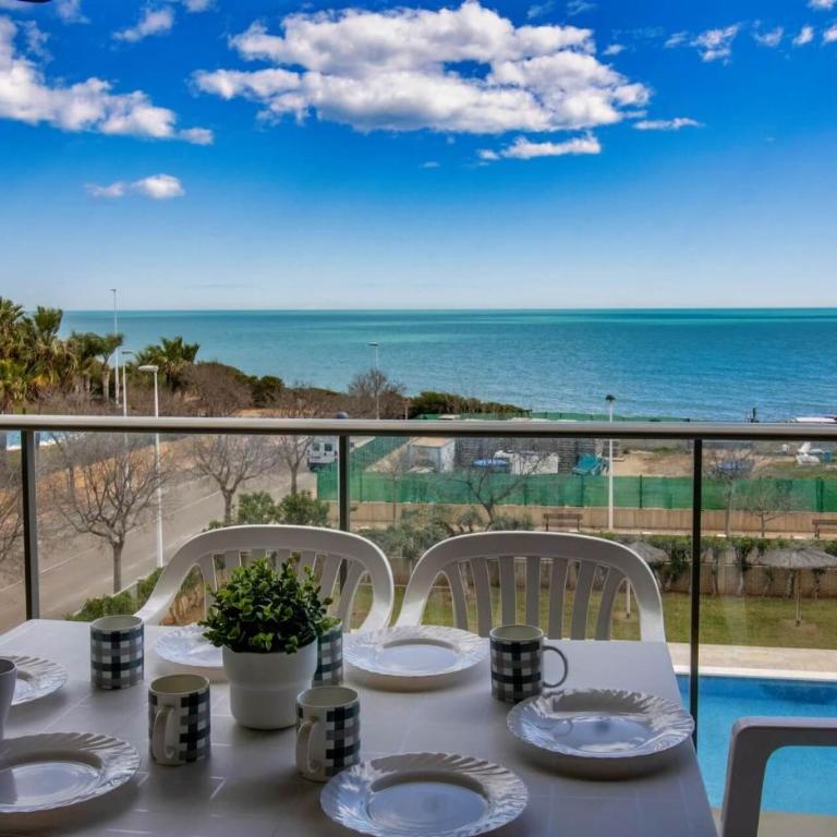 Atico duplex frente al mar ALCOSSEBRE VILLAGE Albert Villas - Apartamento con vistas al mar - 5