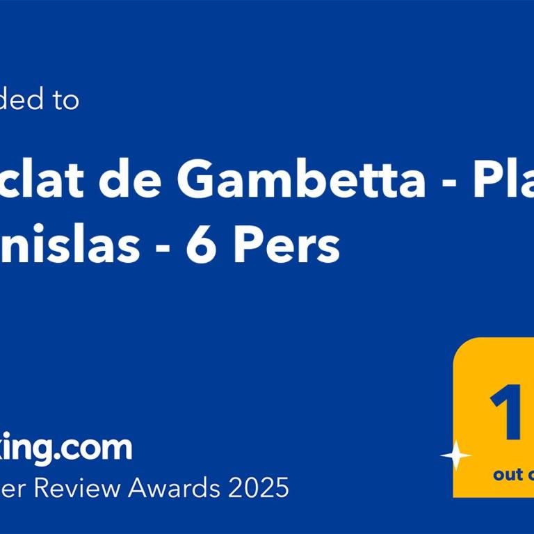 L'éclat de Gambetta - Place Stanislas - 6 Pers - Appartement 3 Chambres - 18