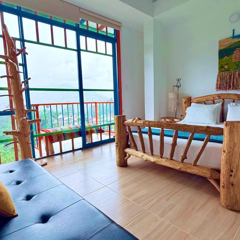 Hotel Salento Mirador - Habitación Doble con vistas a la montaña - 11