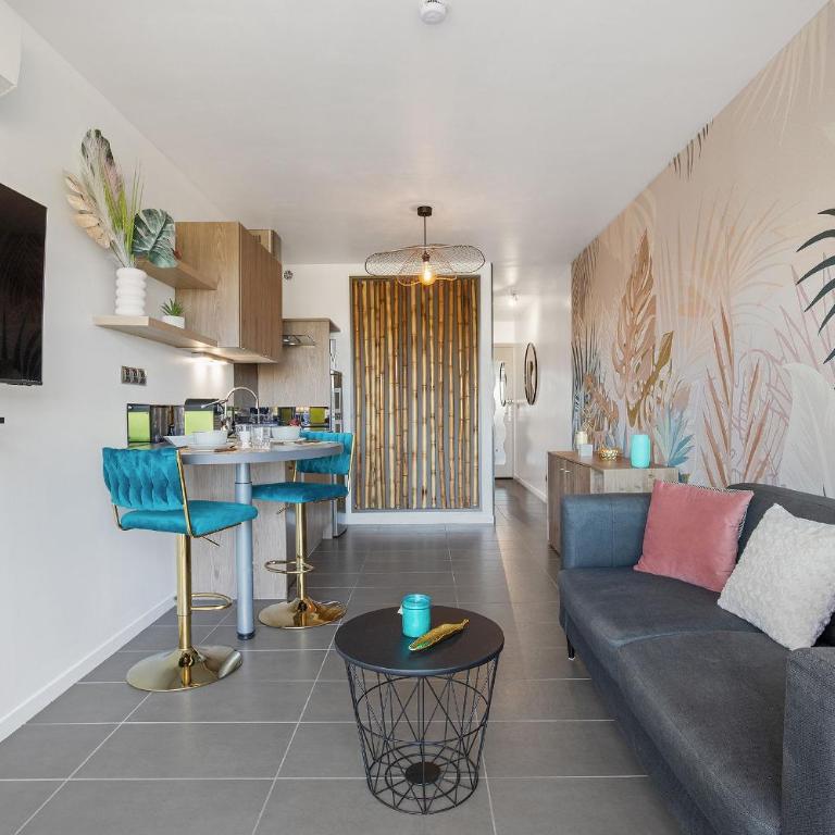 Le Tikanah Port Nature 8 - Rez Jardin - Terrasse - Parking - Village Naturiste - Appartamento con 1 Camera da Letto - 9