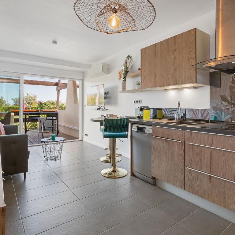 Le Tikanah Port Nature 8 - Rez Jardin - Terrasse - Parking - Village Naturiste - Appartamento con 1 Camera da Letto - 15