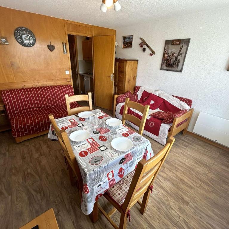 Studio cabine Les Saisies pour 5, centre station - Appartement 1 Chambre - 5