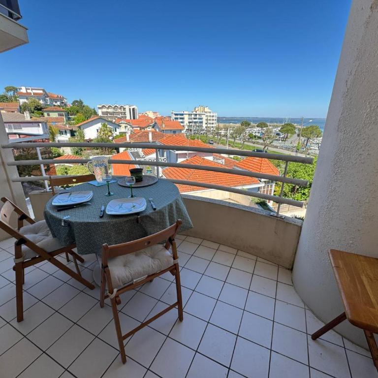 T2 très belle vue bassin avec balcon 100 m plage - Appartement 1 Chambre - 4