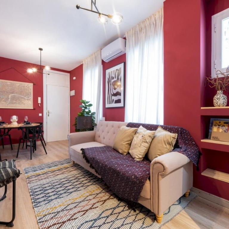 Stylish and Refurbished - 3B 1BT - Lavapies - Three-Bedroom Apartment - 4