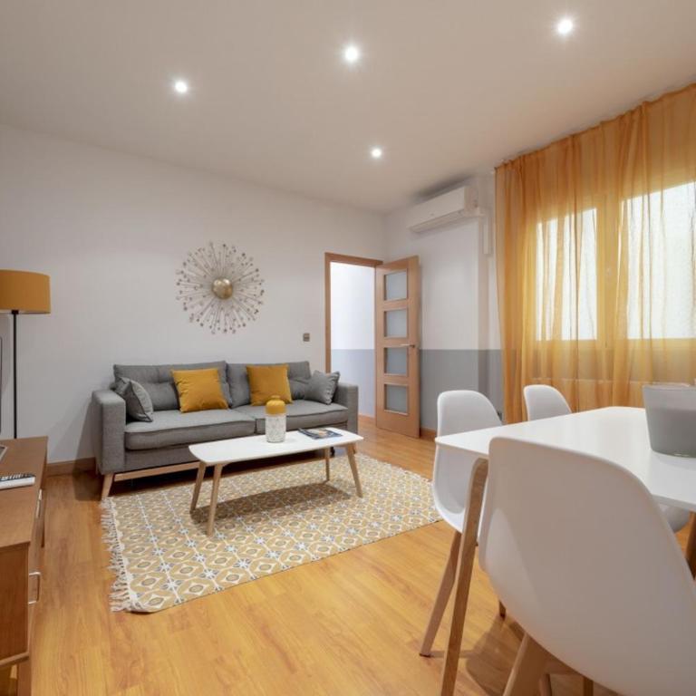 2BD 1BTH furnished - Sol - spacious - Two-Bedroom Apartment - 2