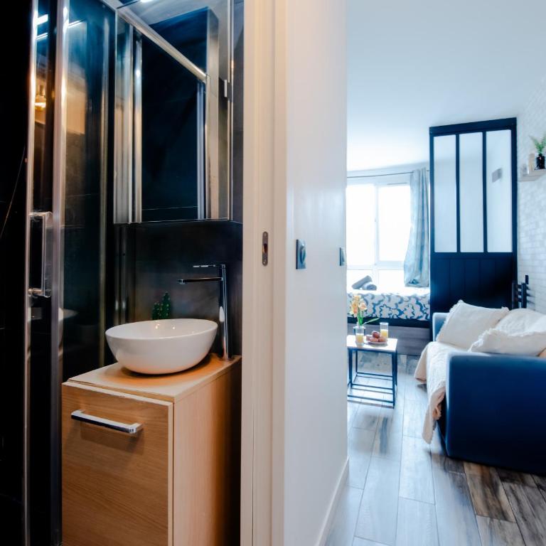 Charmant studio à Saint-Denis - accès direct Paris & Stade de France - Apartamento de 1 dormitorio - 20