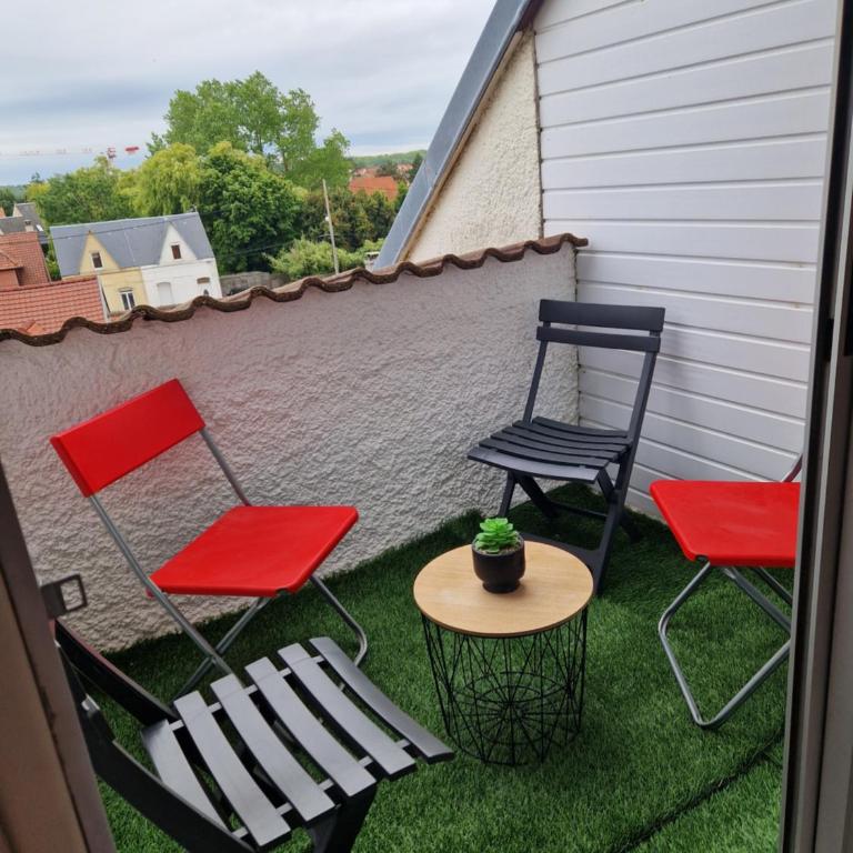 Appartement 37 m2 avec balcon - One-Bedroom Apartment - 3