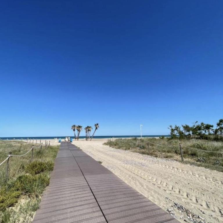 Fabuloso Piso Playa Canet de Bereguer Alquiler minimo 11 noches llamar al 64039uno856 - Appartement 2 Chambres avec Terrasse et Vue sur la Mer - 16