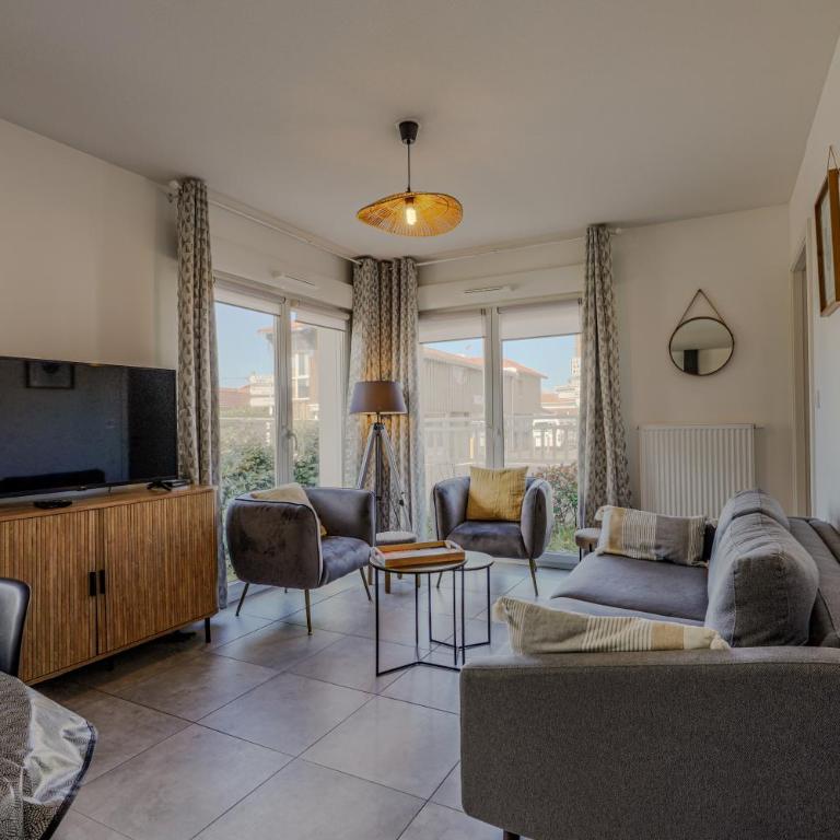 Appartement T2 idéal 2 personnes-150 m de la plage - Appartement 1 Chambre - 12
