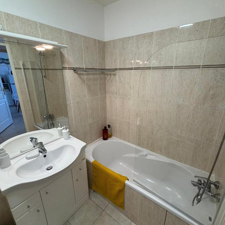 Charmant 2 pieces avec parking privé et piscine - Apartment mit 1 Schlafzimmer - 6