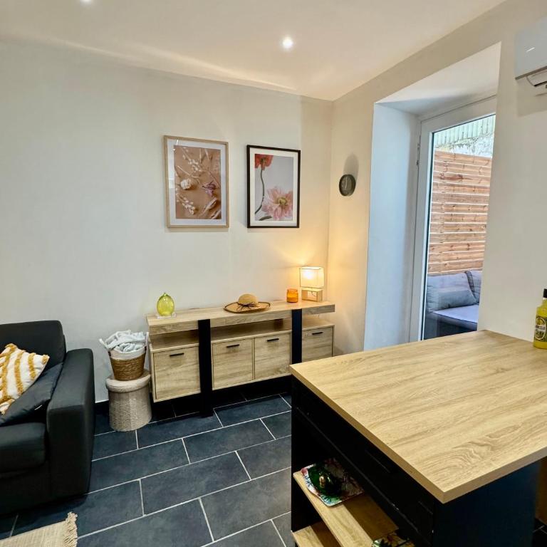 Joli 2 pièces avec terrasse en centre ville - Apartment mit 1 Schlafzimmer - 7