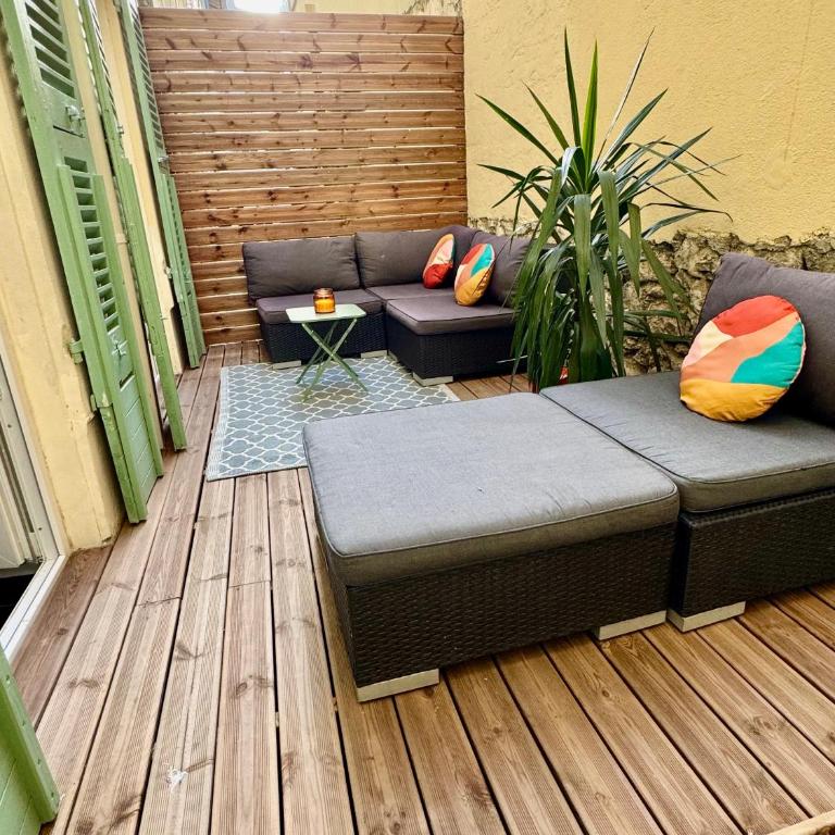 Joli 2 pièces avec terrasse en centre ville - Apartment mit 1 Schlafzimmer - 15