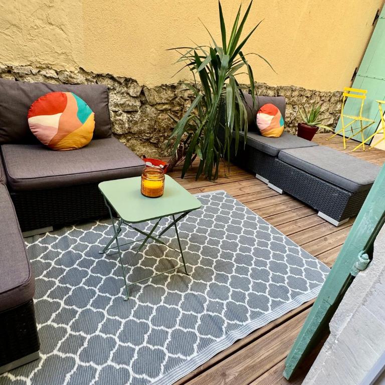 Joli 2 pièces avec terrasse en centre ville - Apartment mit 1 Schlafzimmer - 4