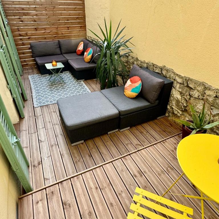 Joli 2 pièces avec terrasse en centre ville - Apartment mit 1 Schlafzimmer - 16