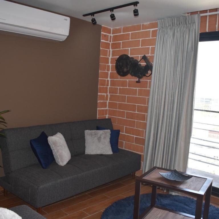 Departamentos exclusivos, equipados y amueblados en Torre Barrio Vergel - Two-Bedroom Apartment with Balcony - 6