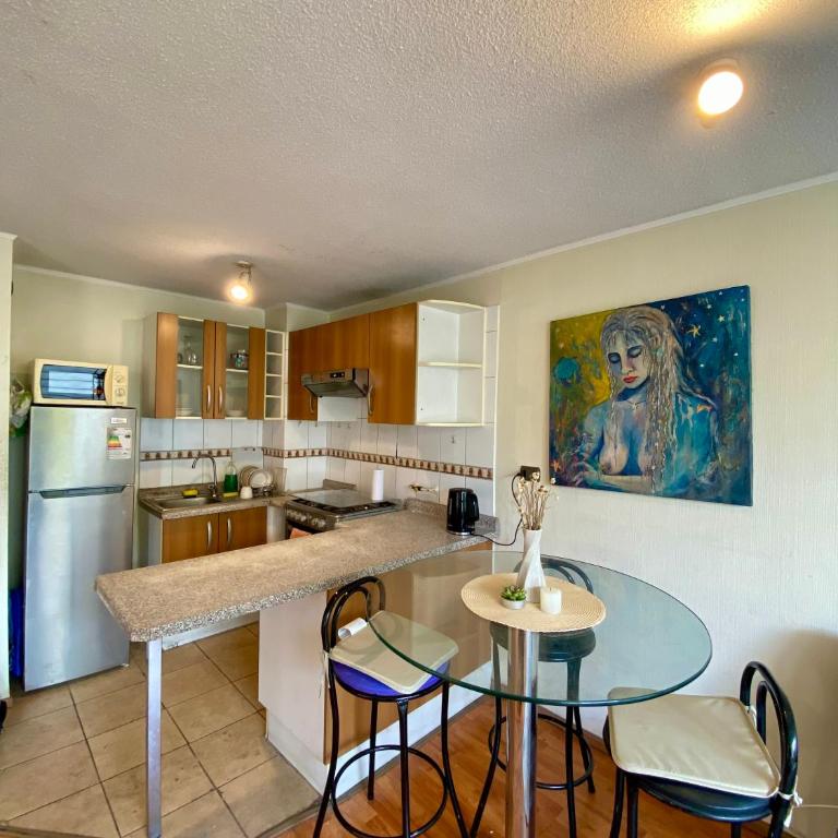 Departamento Moneda - One-Bedroom Apartment - 4