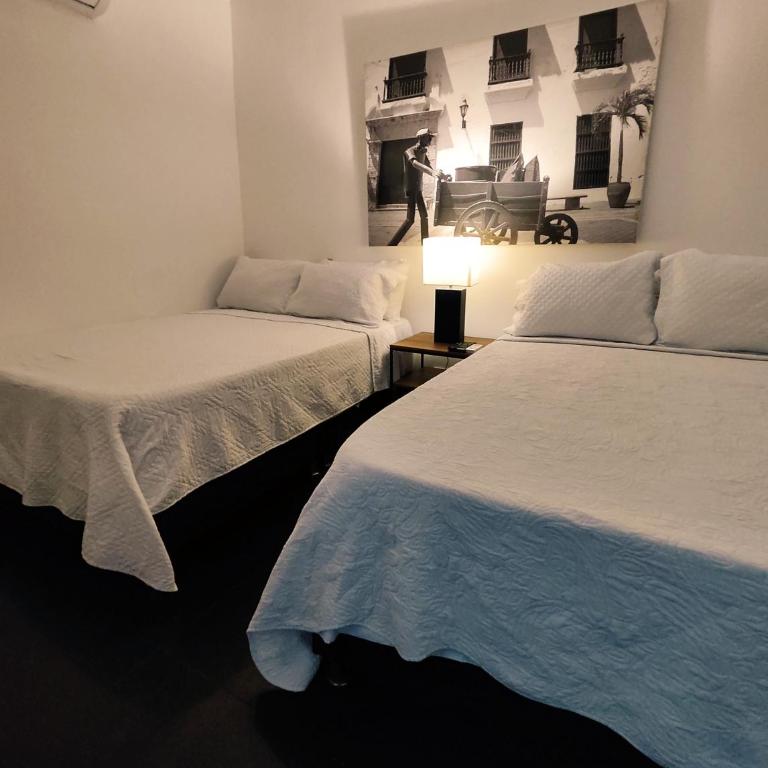 2habs 4camas dobles Hermosa vista - Apartamento de 2 dormitorios con vistas al mar - 10