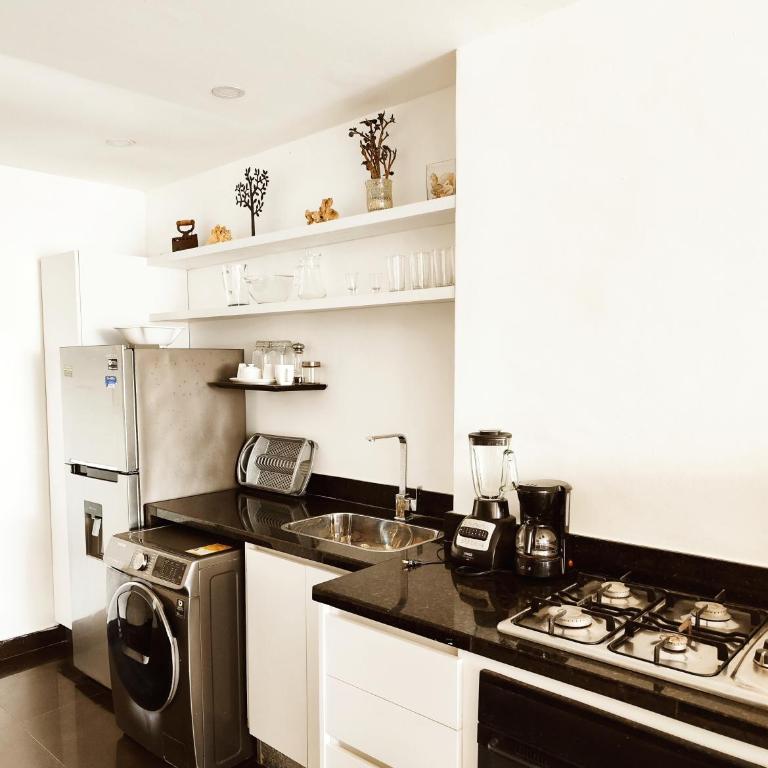 2habs 4camas dobles Hermosa vista - Apartamento de 2 dormitorios con vistas al mar - 11