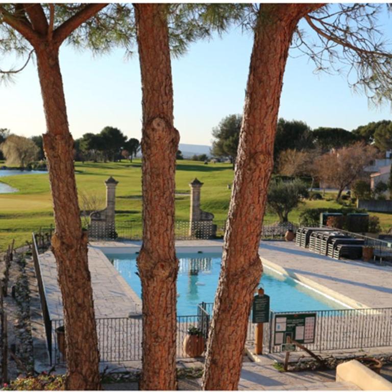Appartement de charme sur le domaine de Pont Royal à Mallemort, en rez-de-jardin avec terrasse & piscine et vue sur le Golf - Appartement 1 Chambre - 1