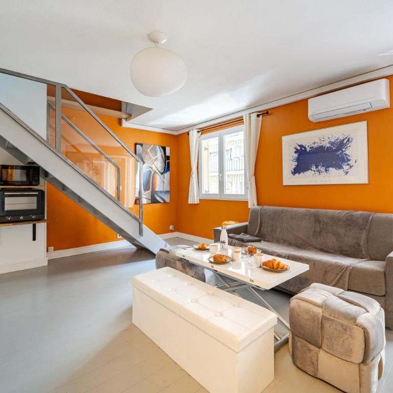 Duplex 4 pers Port de Nice avec parking - Appartement 1 Chambre - 3