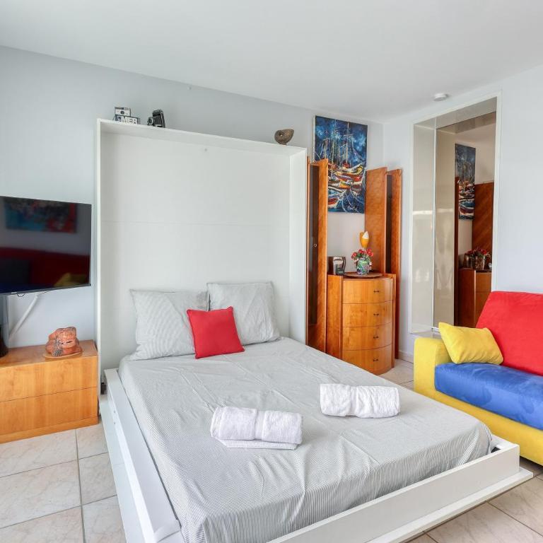 Le Toy Palm - 5min à Pied de la Plage - Apartment mit 1 Schlafzimmer - 5