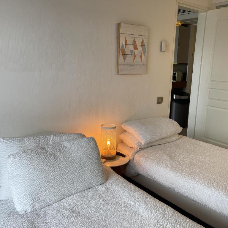 Cannes Beach Residence vue mer et pisicne - Apartment mit 1 Schlafzimmer, Balkon und Meerblick - 11