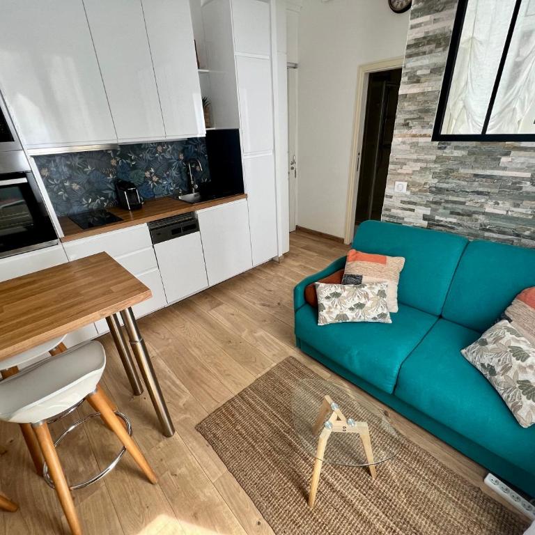 T2 centre ville de Nice face de la gare routière Nice ville - Appartement 1 Chambre - 3