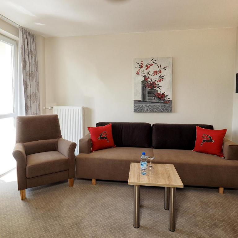 Richstein's Posthotel - Suite mit 1 Schlafzimmer und Gartenblick - 5
