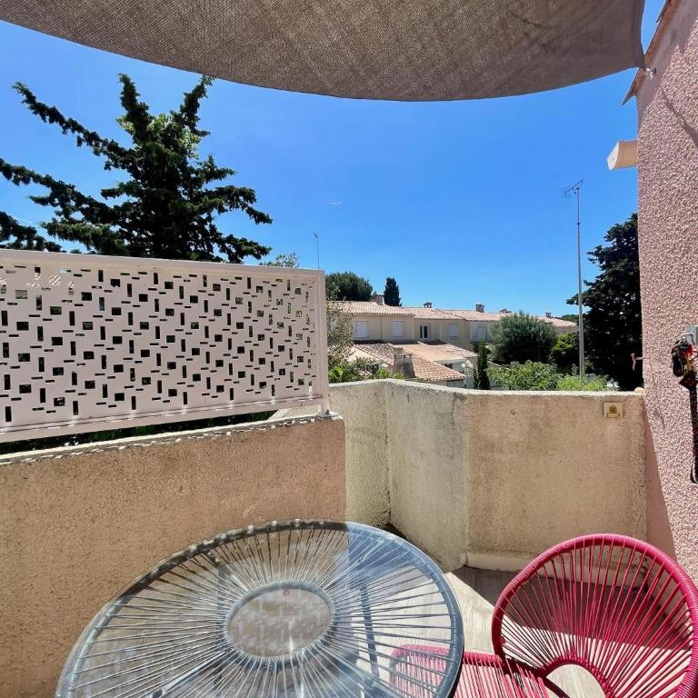 "Claires Marines" T2 à la corniche ,clim, parking et proche des plages - Appartement 1 Chambre - 1